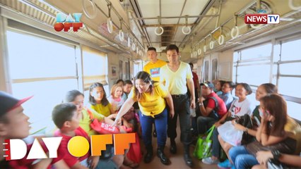 Day Off: Ken Chan at Maey Bautista, magiging train marshal for a day!