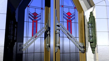 Art Deco Doorway Version 01