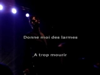 Karaoke - aaron - le tunnel d'or live