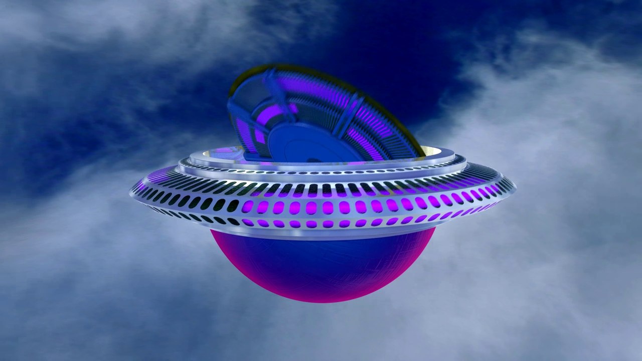 Anti gravity UFO planet
