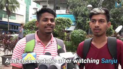Audience ecstatic after watching Sanju....