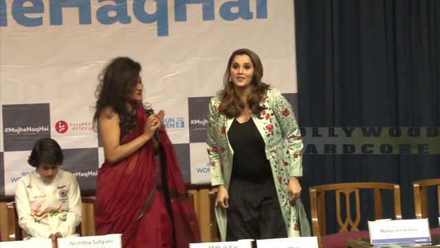 Pregnant Sania Mirza Flaunts Her BABY BUMP