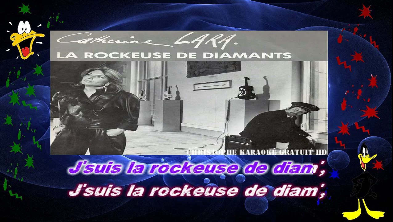 Catherine Lara - La rockeuse de diamant KARAOKE / INSTRUMENTAL
