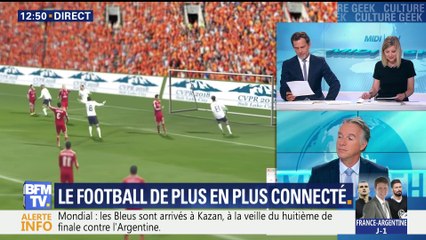 Le foot de plus en plus connecté