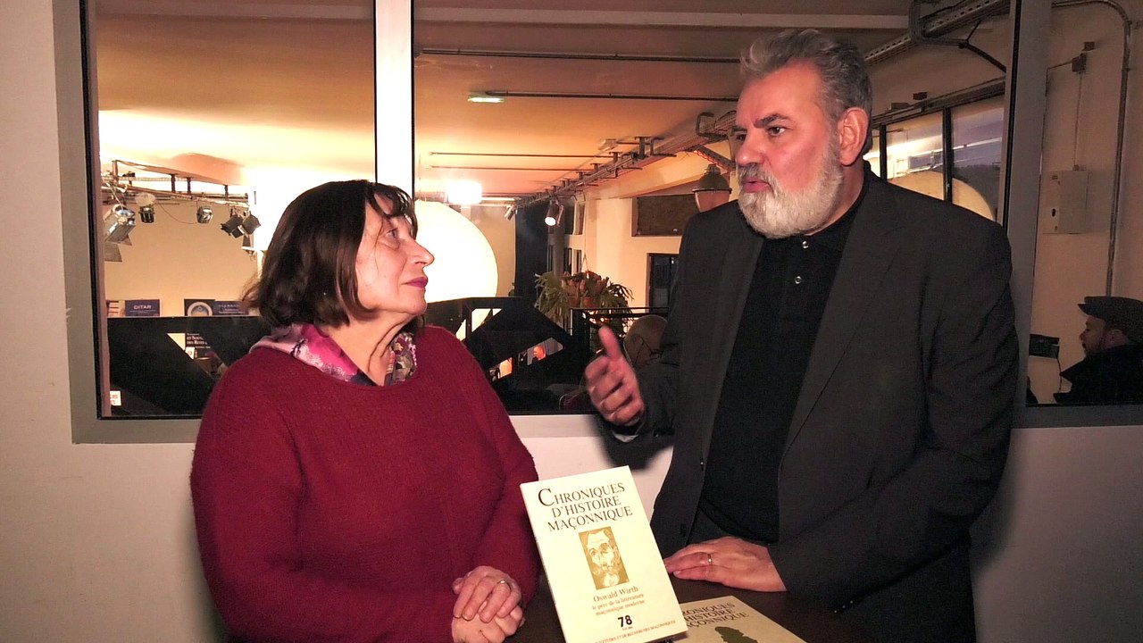Pierre Mollier au 15e Salon Maçonnique de Livre de Paris - 2017