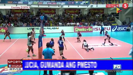 SPORTS BALITA: Sta. Lucia, gumanda ang pwesto