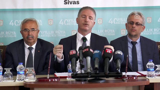 Sivas'ta 40 bin kişilik istihdam sağlanacak - SİVAS