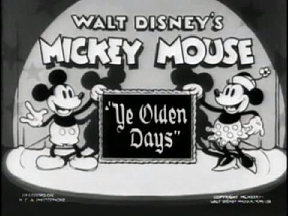 Mickey Mouse - Ye Olden Days  (1933)