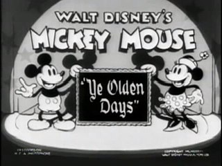 Mickey Mouse - Ye Olden Days  (1933)