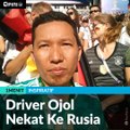 #1MENIT | Driver Ojol Nekat Ke Rusia