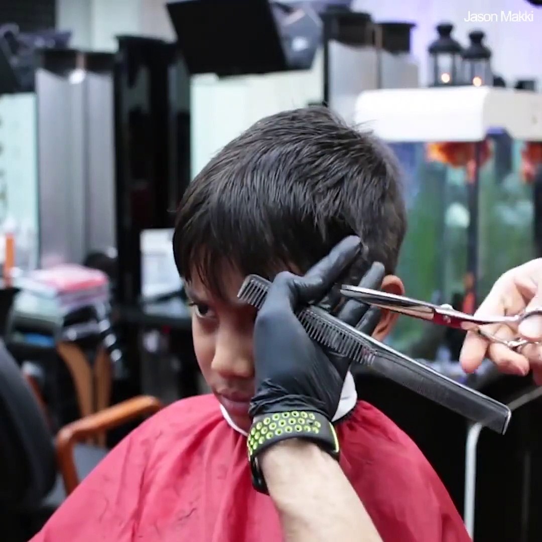 Best Haircut Transformation for boys!!Credit: Jason Makki - video  Dailymotion