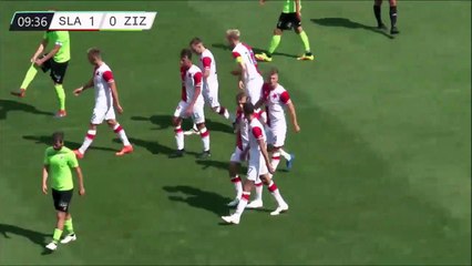 Télécharger la video: 1-0 Petar Musa Goal International  Club Friendly - 29.06.2018 Slavia Praha 1-0 Viktoria Zizkov