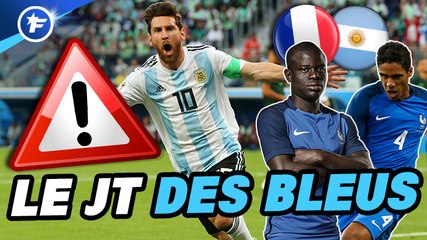JT des Bleus : le plan anti-Messi de la France, l’Argentine prépare des surprises