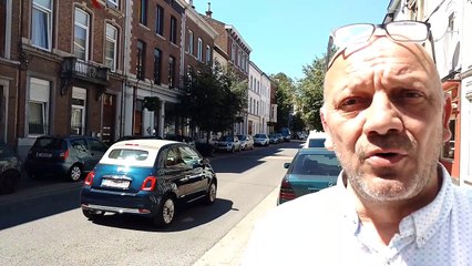 Benoît Legros peste contre la suppression de parkings, rue Peltzer de Clermont