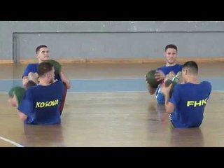 Hendbollistët e Përfaqësueses së Kosovës U20 po zhvillojnë fazën pregaditore në Gjakovë - Lajme