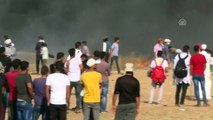 Gazze'deki Büyük Dönüş Yürüyüşü gösterileri devam ediyor (3) - HAN YUNUS