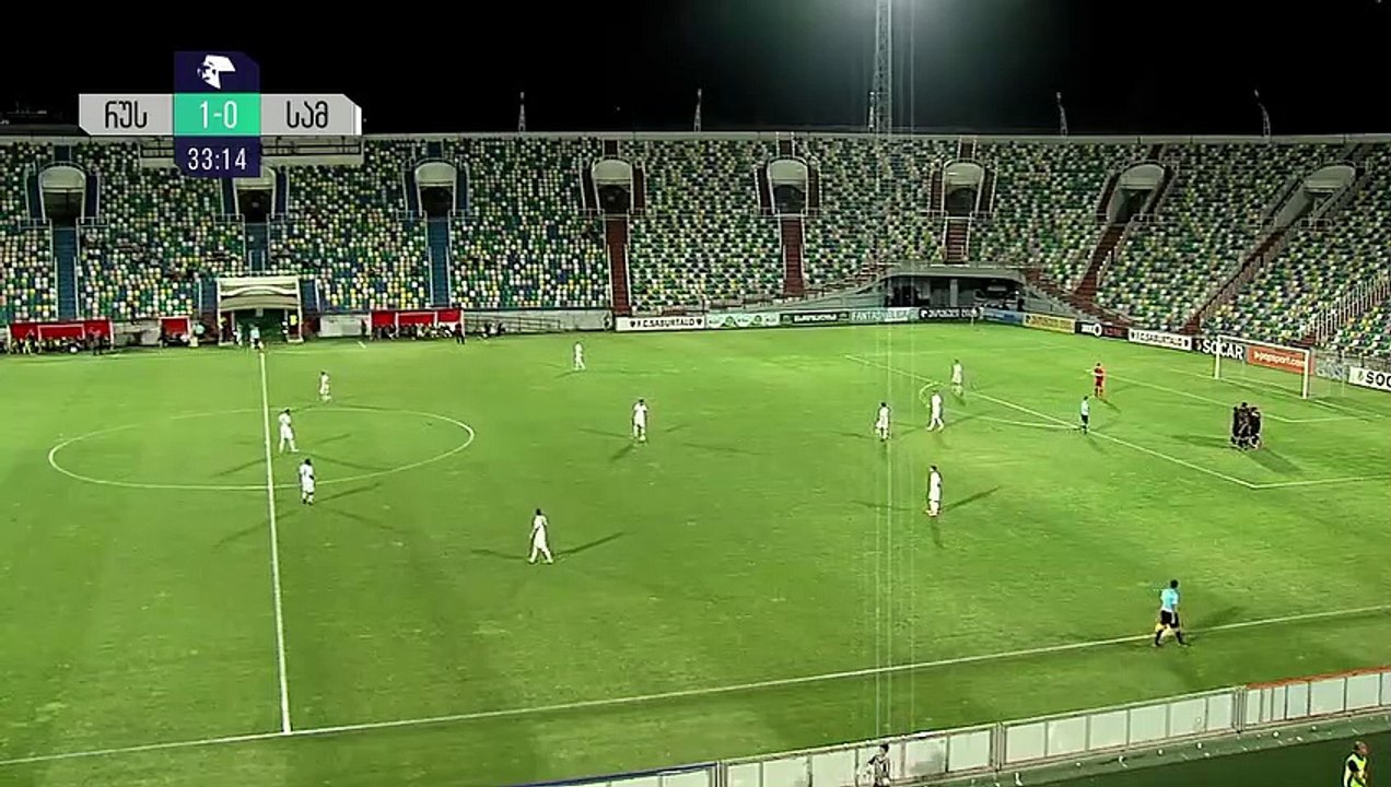 1-0 Otar Martsvaladze Goal Georgia  Umaglesi Liga - 29.06.2018 FC Rustavi 1-0 FC Samtredia