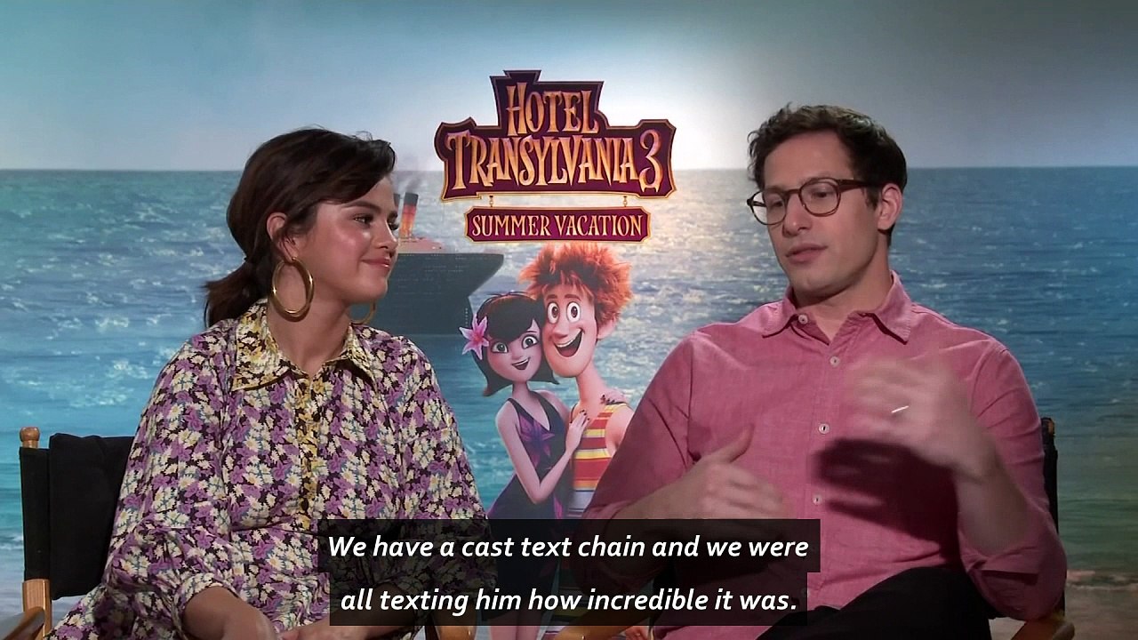 Andy Samberg supports Brooklyn Nine-Nine co-star Terry Crews