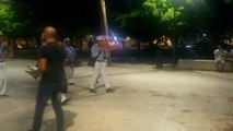 Andria: spunta un'insolita banda musicale nella villa comunale