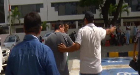 Capitán Edwin Ortega denuncia atentado desde un vehículo que dispararon