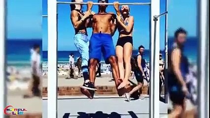 مستحيل تصدق هذا المقطع !! - عندما ياخذون الرياضة الى ابعد الحدود !!!