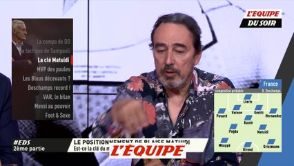 Le positionnement de Blaise Matuidi, la clé du match ? - Foot - L'Equipe du Soir