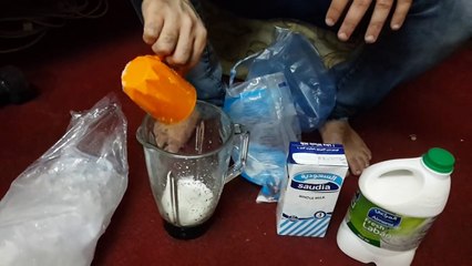 طريقة عمل مشروب الثريب العدني بسهولة (عصير الزبادي )