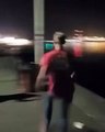 Guy's Jump Stunt Goes Horribly Wrong!