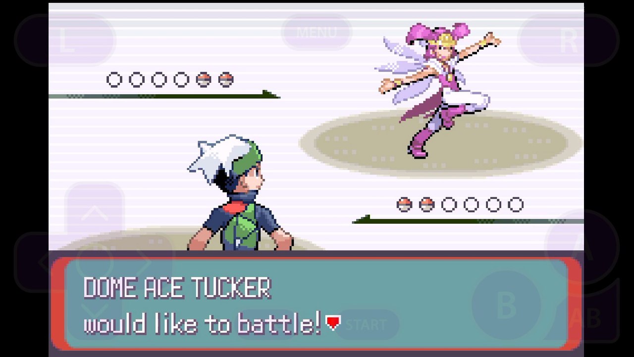 Pokemon Emerald - Dome Ace Tucker (Gold)