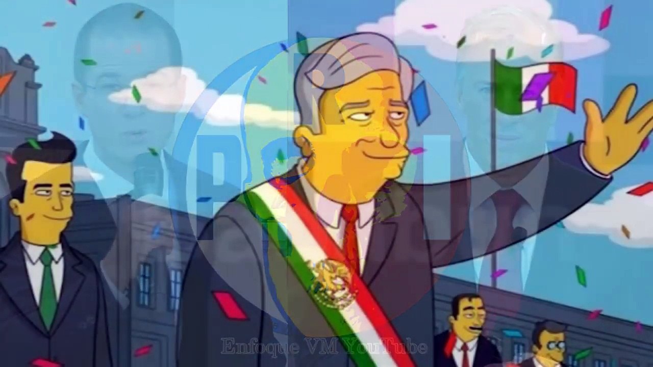AMLO EN LOS SIMPSONS NUEVAS IMÁGENES 2018