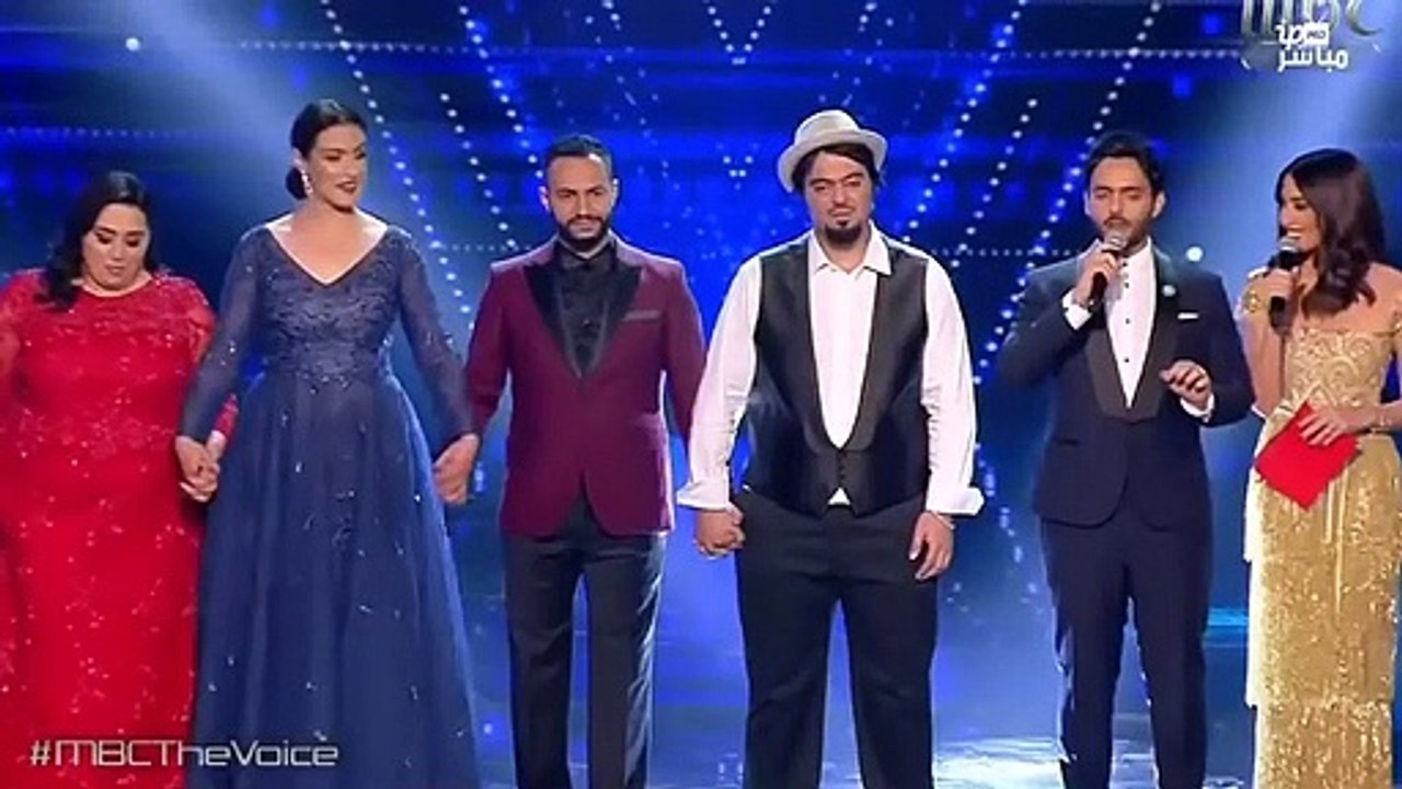لحظة فوز دموع تحسين بلقب احلى صوت ذا فويس mbc the voice