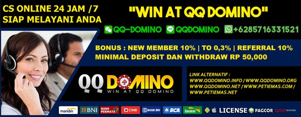 QQDomino Situs Bandar QQ Online Terpercaya