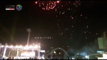 الألعاب النارية تشعل سماء الجزيرة احتفالا بذكرى ثورة 30 يونيو