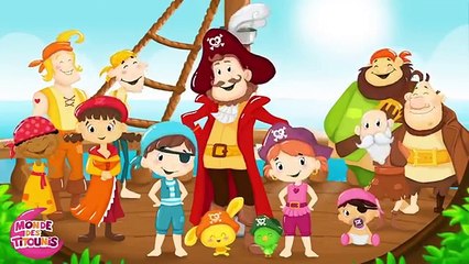 L'alphabet en français et en chanson - Comptines pour apprendre avec les pirates - Titounis