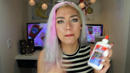 DIY PEEL OFF MAKEUP EYEBROW TATTOO AND LIP TINT - YouTube