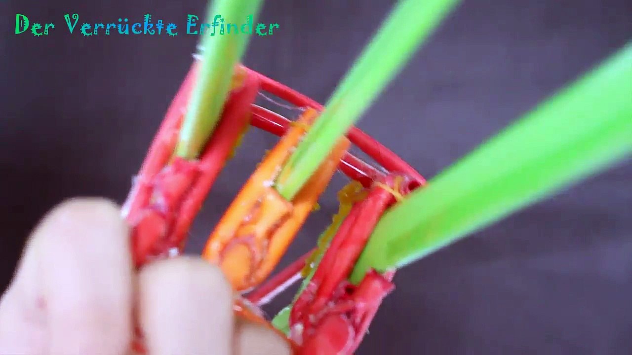 Tutorial Wolverine Klauen Automatikwerk Papier Krallen