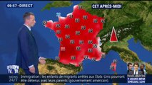 Il va faire très très chaud ce week-end avec un pic de 36 C° à Bordeaux cet après-midi et de 37 C° à Lyon et Grenoble dimanche après-midi