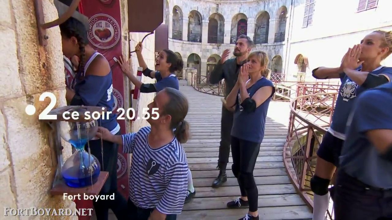 Fort Boyard 2018 : bande-annonce des programmes de la soirée de France 2 (30 juin 2018)