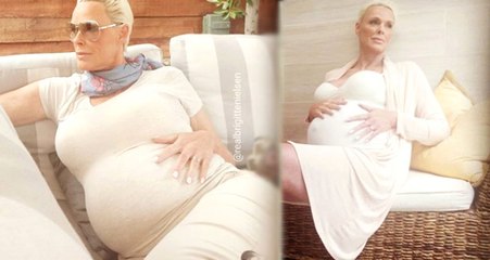 54 yaşındaki Brigitte Nielson Bebeğiyle Olan Fotoğrafını Sosyal Medya Hesabından Paylaştı