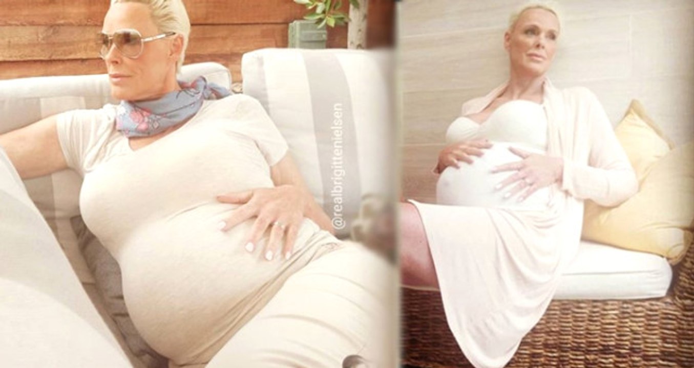 54 yaşındaki Brigitte Nielson Bebeğiyle Olan Fotoğrafını Sosyal Medya Hesabından Paylaştı