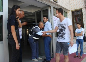 1 Yıldır YKS'ye Hazırlanan Genç,  Burnundaki Sargı Nedeniyle İçeri Alınmadı