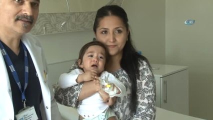 Böbreğinde Taş Olan 1 Yaşındaki Bebeğe 'Hassas' Operasyon