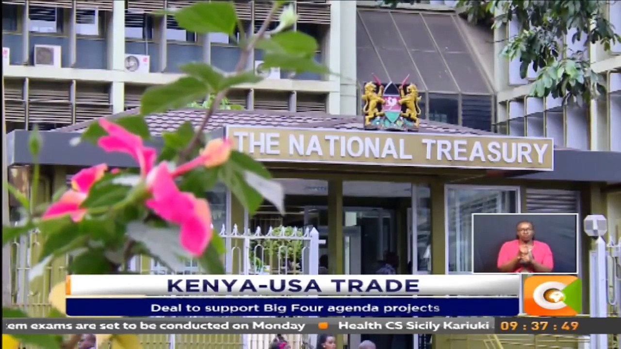 Kenya- USA sign multibillion projects funding deal