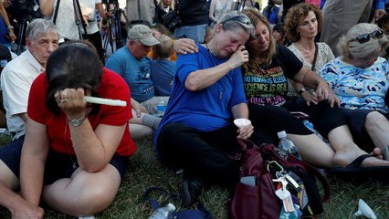 Candlelight vigil for victims of Maryland newspaper shooting