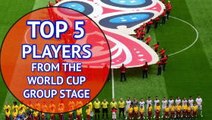 2018 FIFA World Cup - Top five players of the group stage