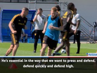 'Underestimated' De Bruyne is 'essential' for Belgium - Martinez