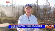 Golf Course Fire Burns 20 Acres, Forces Evacuations in Colorado