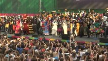 Le coin des supporters - Un remake du Jour des Morts pour une fiesta mexicaine à Moscou
