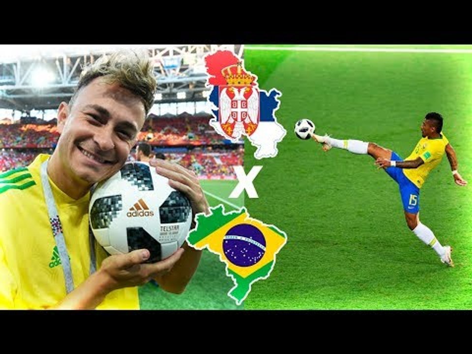 FRED ENTRA EM CAMPO NA COPA DO MUNDO!