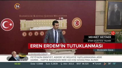 Eren Erdem'in tutuklanması